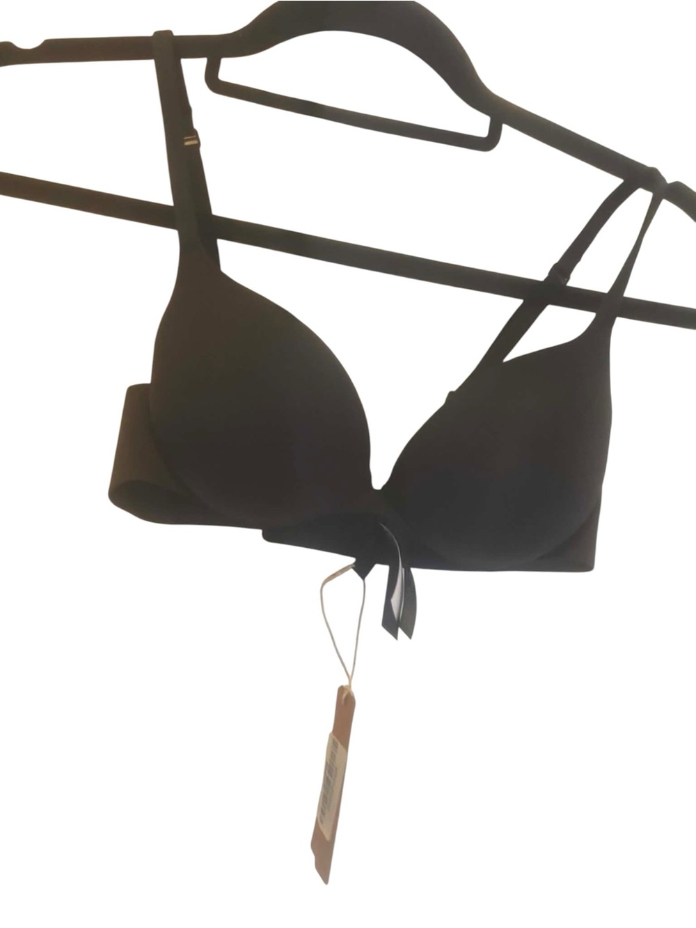 NWT Skims Ultimate Push Up Plunge Bra ONYX Size 32B